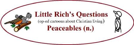 little rich's questions cartoon